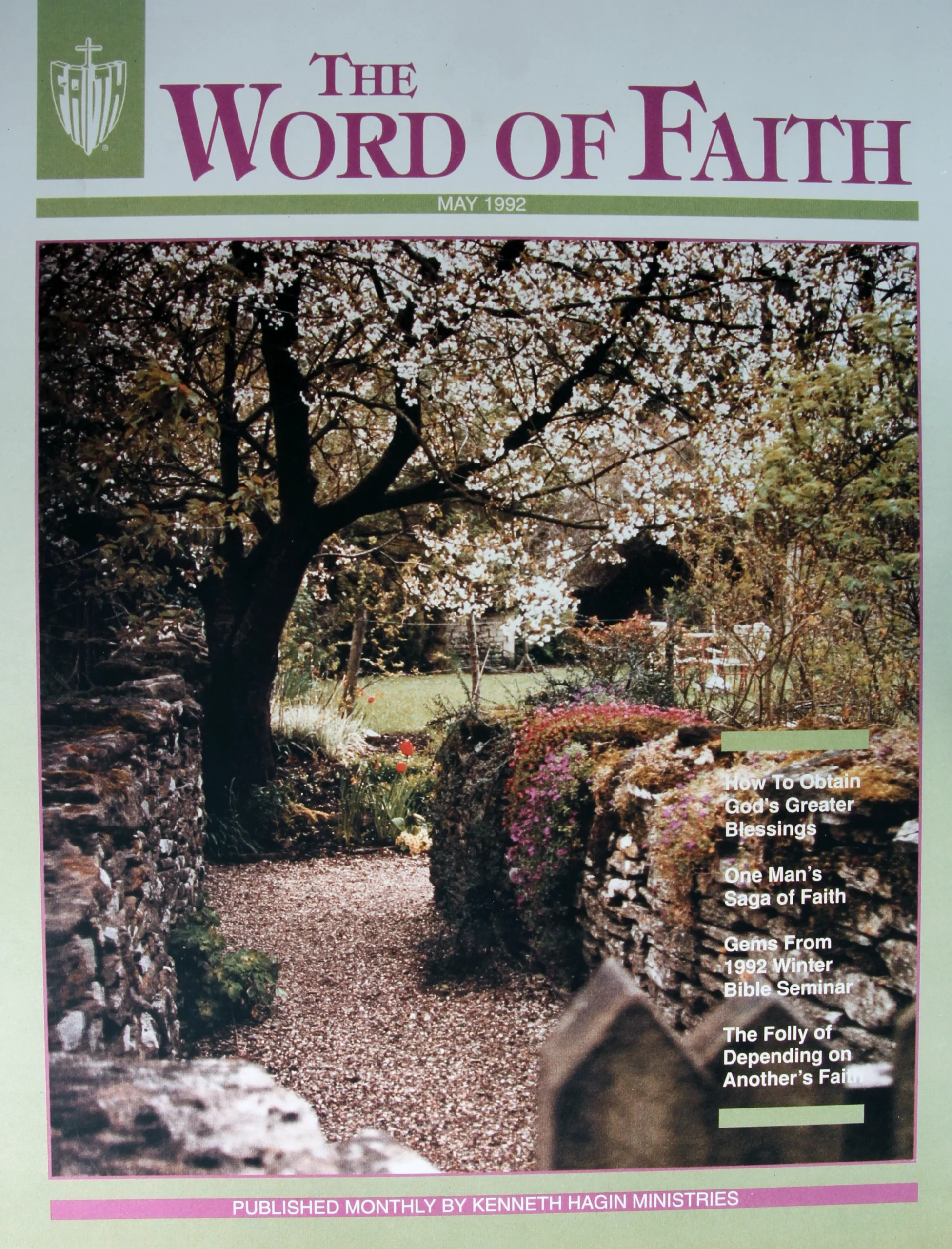 Rhema campus on the WOF cover